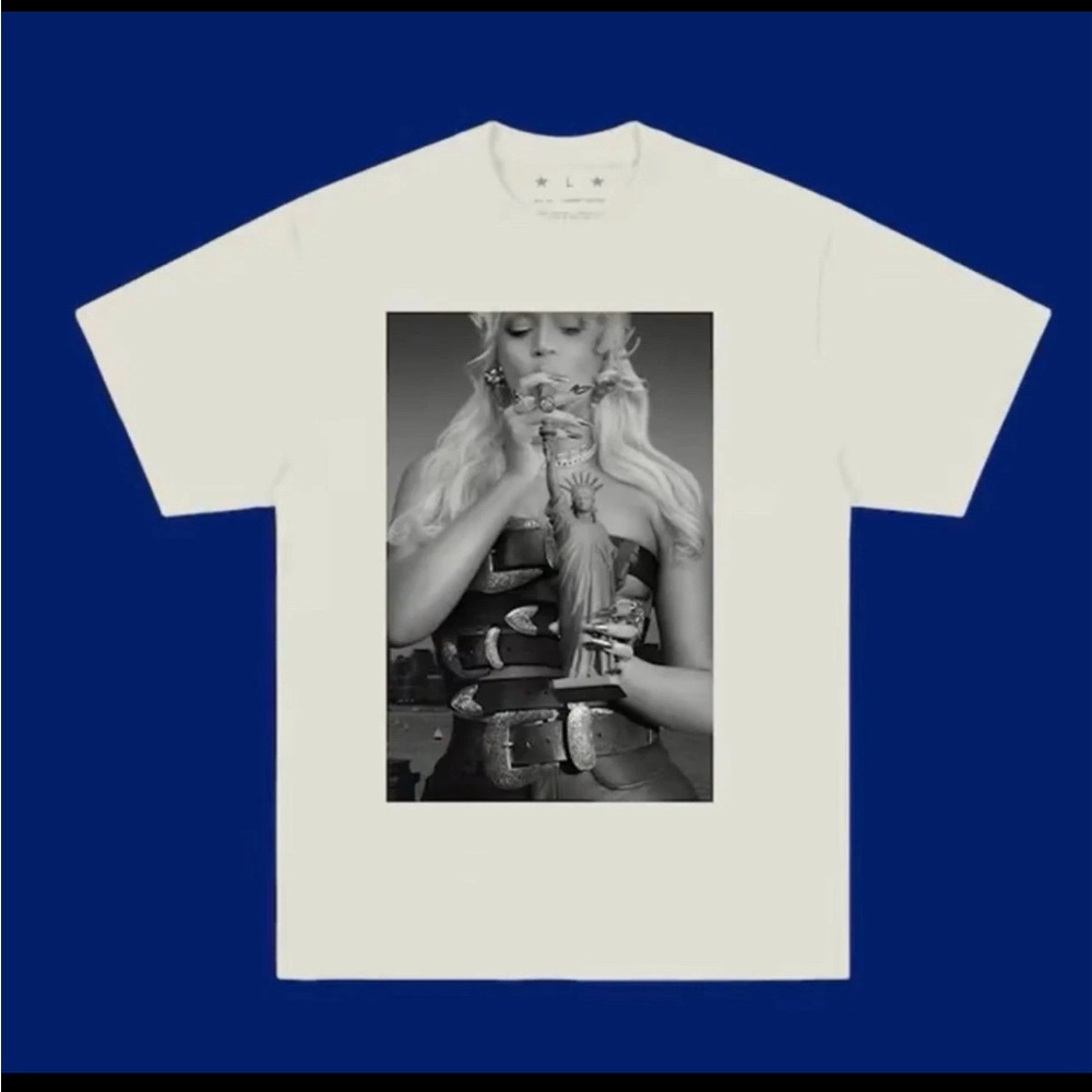 NY Exclusive Beyonce Cowboy Carter Tour 2025 Official T-Shirt Merch L